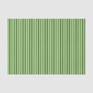 Striped Tissue Paper: Green Stripes Tissue Paper