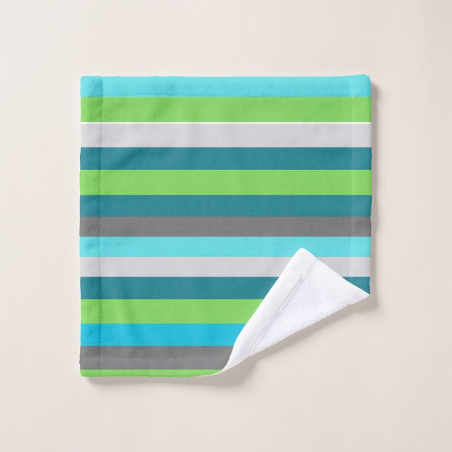 Striped Towel Set (Wash Cloth)