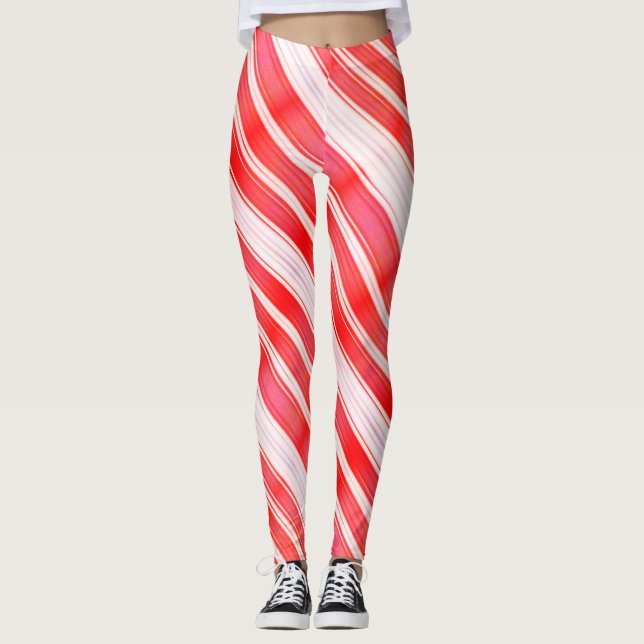 Striped Treats Leggings (Front)
