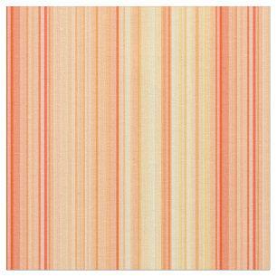 Striped Vertical Stripes Yellow Orange Fabric