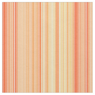 Striped Vertical Stripes Yellow Orange Fabric