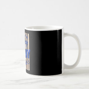 Striped was made for happy sunny days summer beach coffee mug
