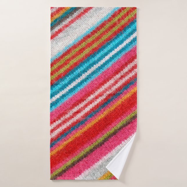 Striped woollen fabric. More fabrics in my port. Bath Towel (Bath Towel)