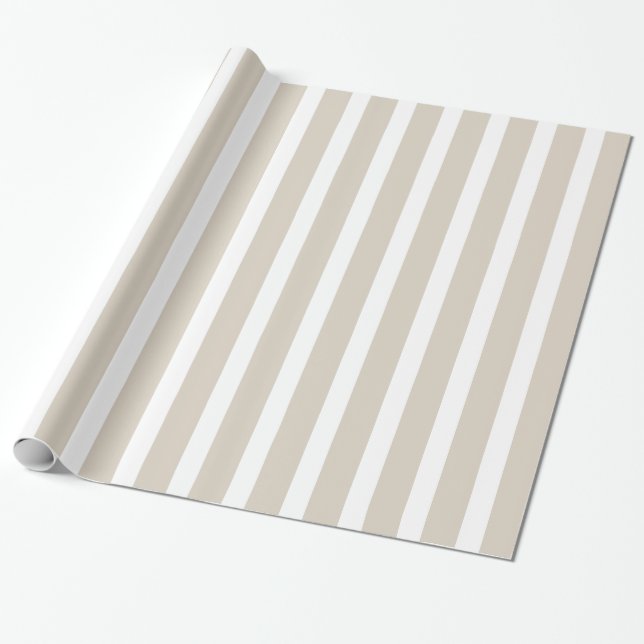 Striped Wrapping Paper (Unrolled)