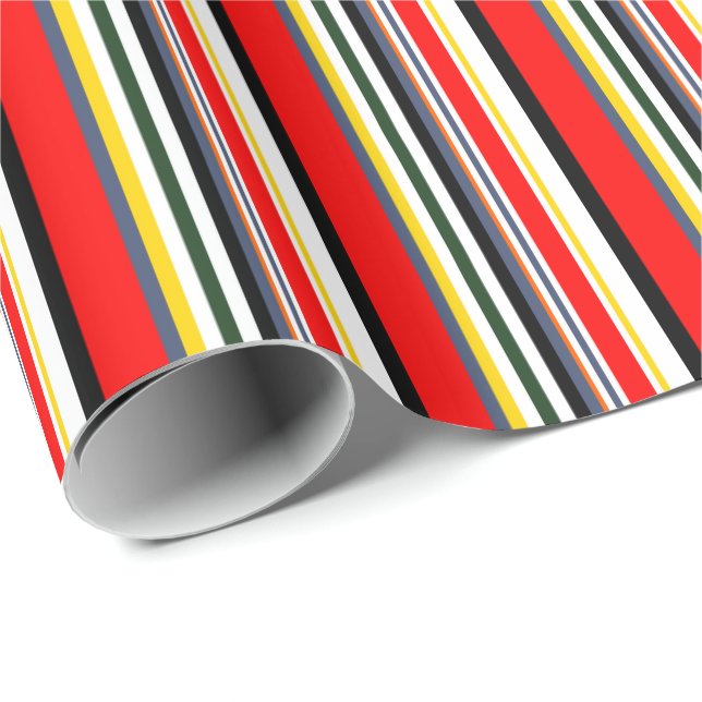 Striped Wrapping Paper (Roll Corner)