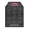 Striped Year 2016 Business Calendar Holiday Card
