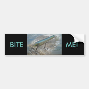 Striper Xpert Surf Slapper Antique Fishing Lure Bumper Sticker