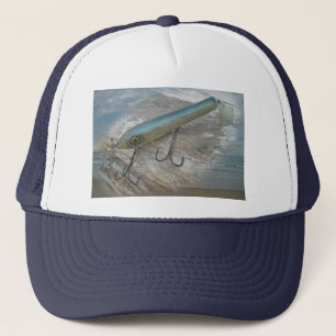 Striper Xpert Surf Slapper Antique Fishing Lure Trucker Hat