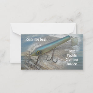 Striper Xpert Surf Slapper Vintage Fishing Lure Advice Card
