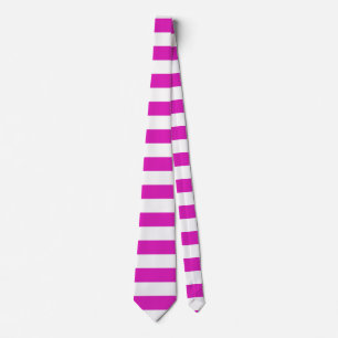 STRIPES adjustable pink Tie