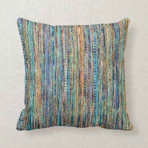 Stripes and Beads Cushion