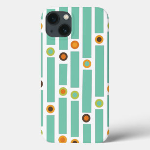 Stripes and Circles  iPhone 13 Case