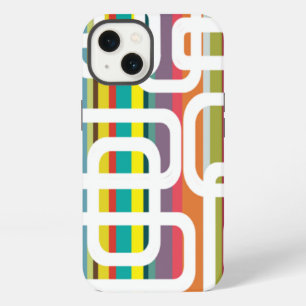 Stripes and Rectangles iPhone 13 Case