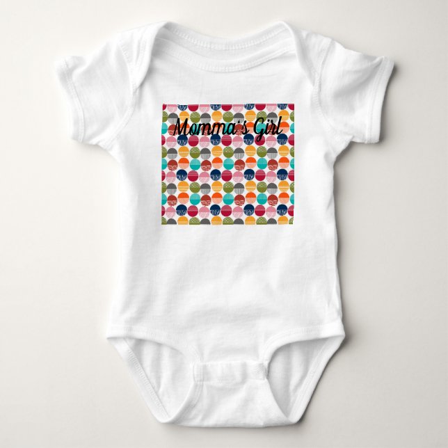 Stripes and Solids  Baby Bodysuit (Front)