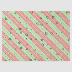 stripes and stars tissue paper