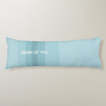 Stripes and Words on Pastel Blue Something