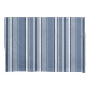 Stripes Blue Pillowcase