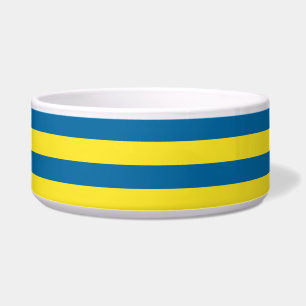 Stripes Blue & Yellow Customisable