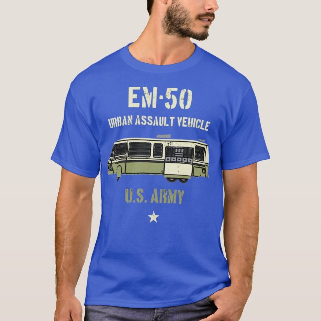 Stripes EM-50 Urban Assault Vehicle T-Shirt (Front)