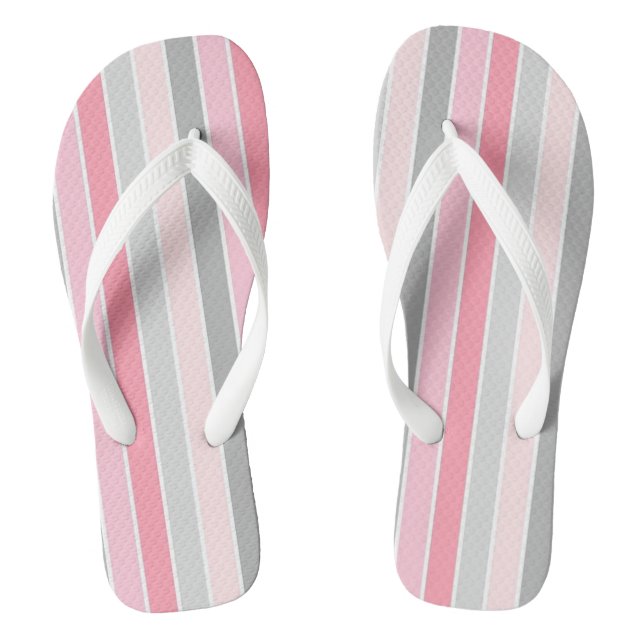 Stripes Flip Flops (Footbed)
