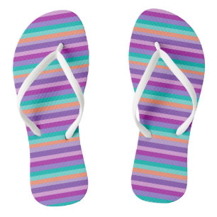 Stripes Flip Flops