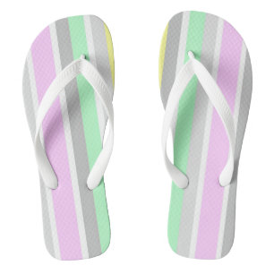 Stripes Flip Flops