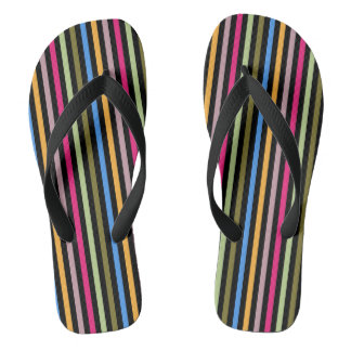 Stripes Flip Flops