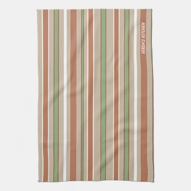 STRIPES GERDA's KITCHEN adjustable Tea Towel (Vertical)