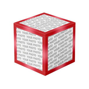 STRIPES gradients - red + your ideas Cube