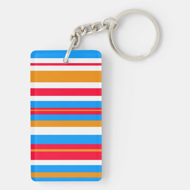 stripes key ring (Back)