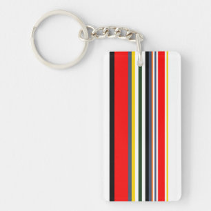 Stripes Key Ring