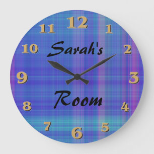 Stripes Large Clock