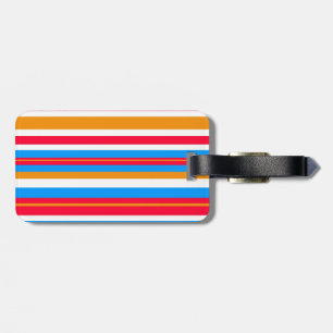 Stripes Luggage Tag