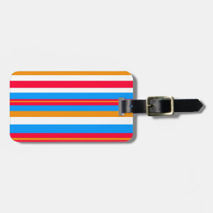 Stripes Luggage Tag