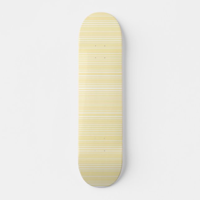 stripes modern abstract art skateboard (Front)