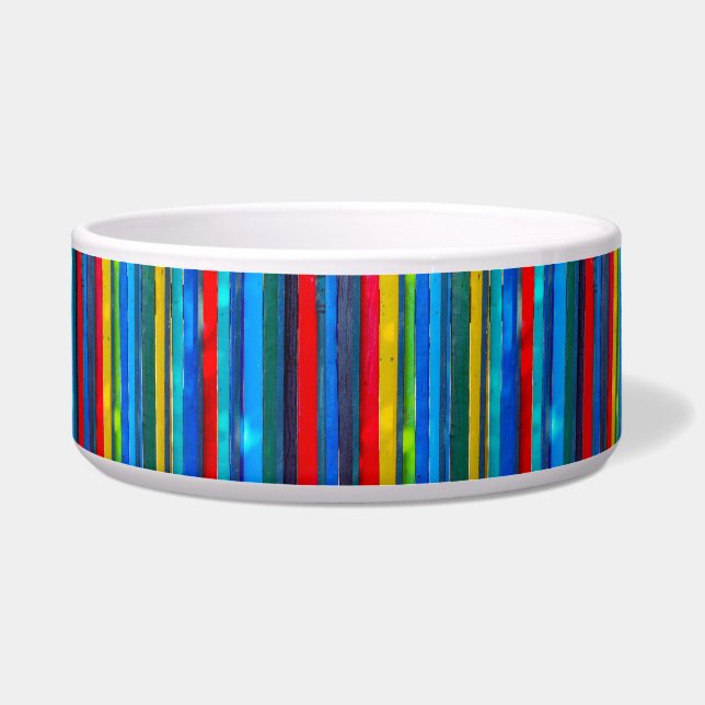 Stripes & More Stripes Trinket Bowl  (Front)
