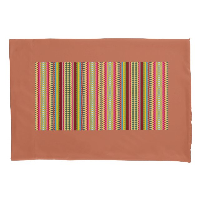 Stripes n Swirls Pillowcase (Front)