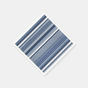 Stripes of Blue Napkin