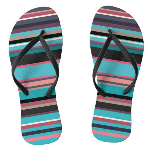 Stripes of the Horizon 2 Flip Flops