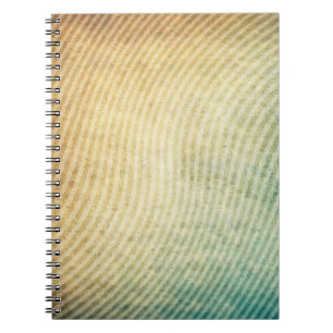 Stripes pattern background notebook