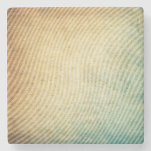 Stripes pattern background stone coaster