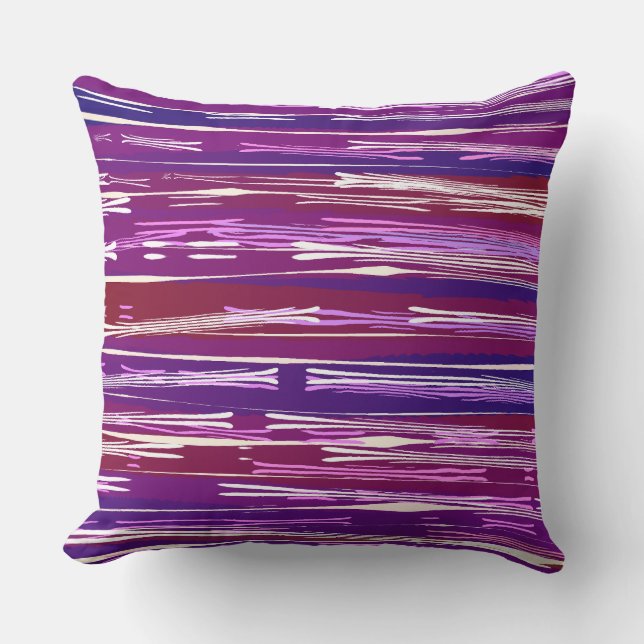 Stripes pattern cushion (Front)