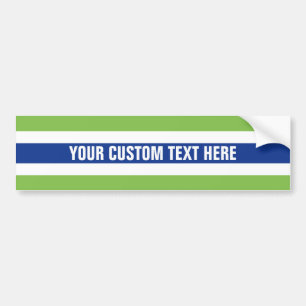 Stripes Pattern custom bumpersticker Bumper Sticker