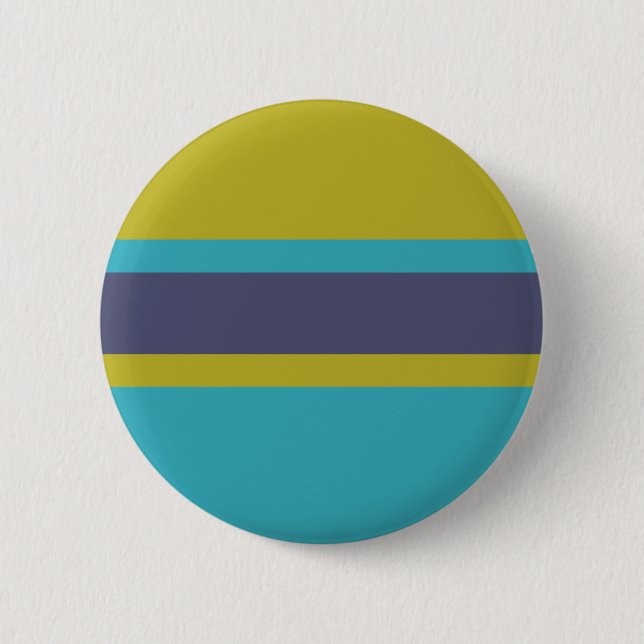 Stripes Pattern custom button (Front)
