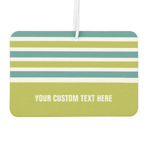 Stripes Pattern custom car air freshner Car Air Freshener