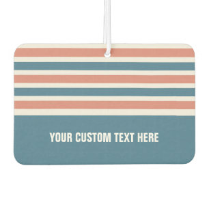 Stripes Pattern custom car air freshner Freshener