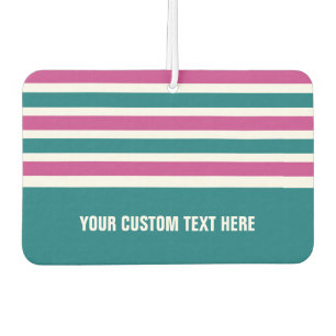 Stripes Pattern custom car air freshner Freshener
