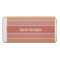 Stripes Pattern custom name erasers