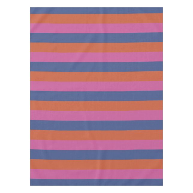 Stripes Pattern custom table cloths (Front)