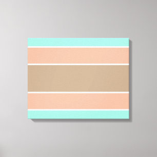 Stripes Pattern customisable canvas print